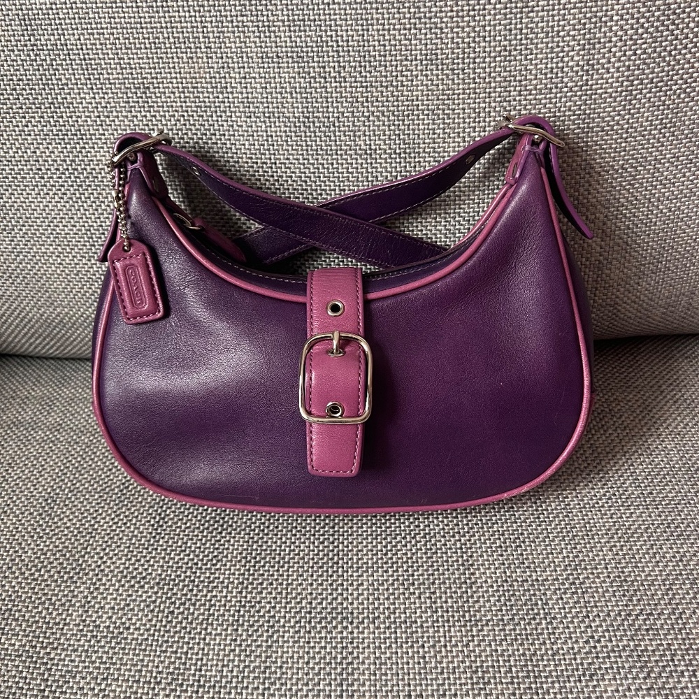Vintage Coach Hamilton Demi Buckle Bag 9559